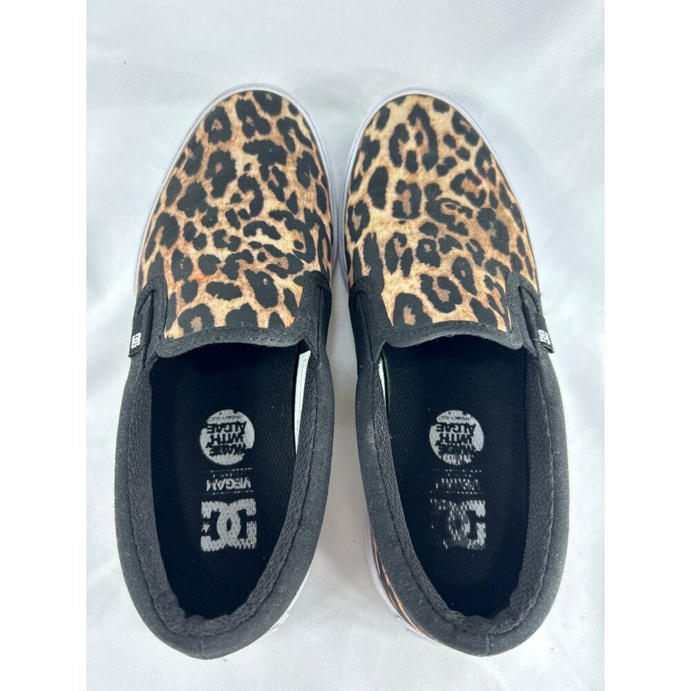 DC Leopard Print Slip-On Shoes - Picture 7 of 9